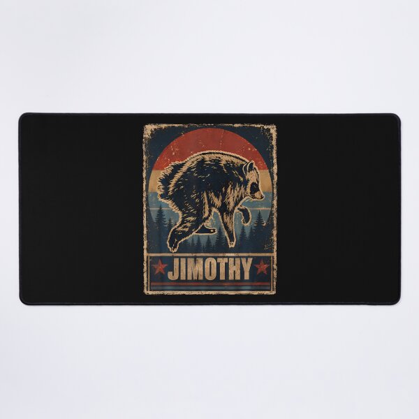Item preview, Retro Vintage Jimothy Raccoon Meme Raccoon Feral Trendy designed and sold by JamesCrArt.