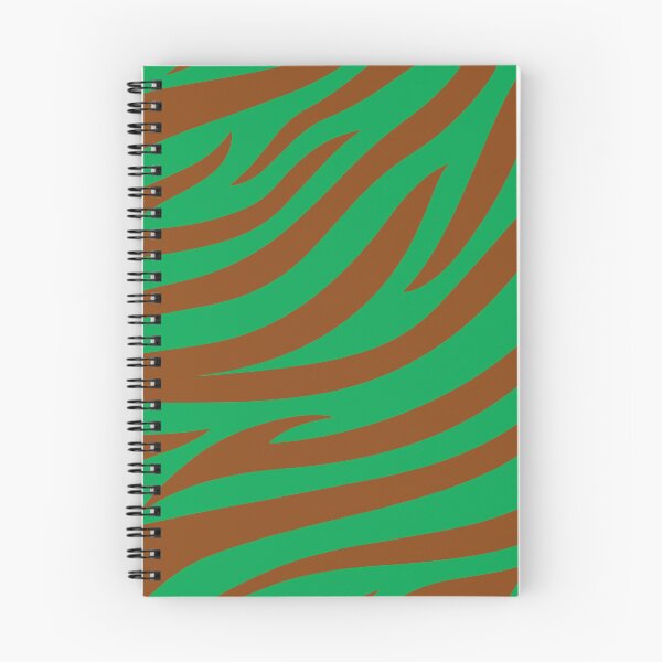Item preview, Modern Graphic Zebra Print Pattern | Green & Brown designed and sold by Frohyou.