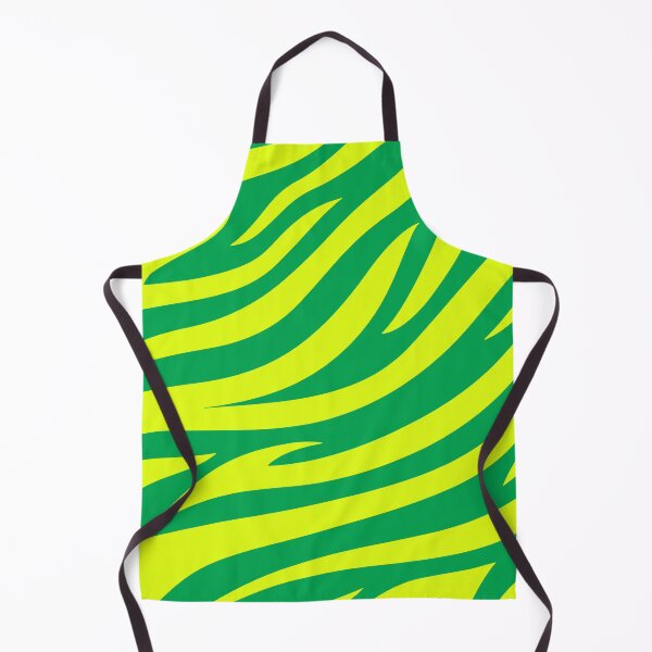 Item preview, Modern Graphic Zebra Print Pattern | Green & Chartreuse designed and sold by Frohyou.