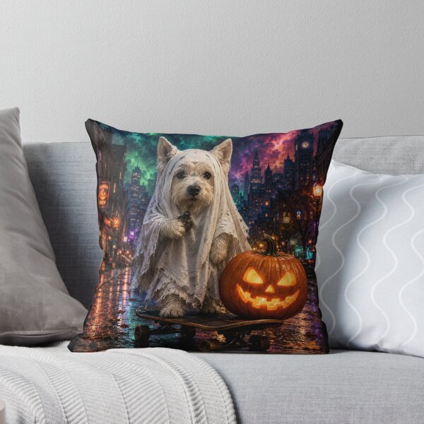 Item preview, halloween dog designed and sold by Starry Night Creative Art.