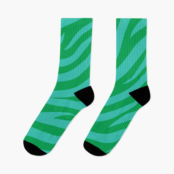 Item preview, Modern Graphic Zebra Print Pattern | Green & Teal designed and sold by Frohyou.