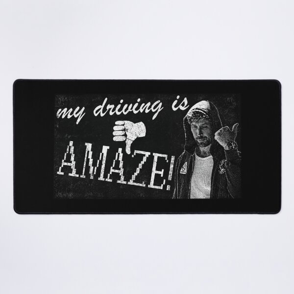 Item preview, My Driving Is AMAZE! - Bumper Sticker - Project Hail Mary designed and sold by hesjustken.