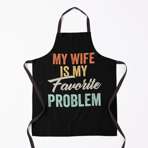 Item preview, My Wife Is My Favorite Problem Funny Vintage designed and sold by JamesCrArt.