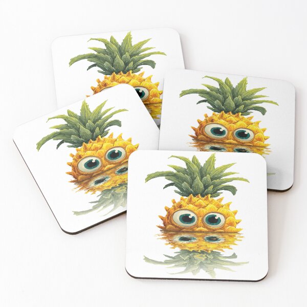 Item preview, Pineapple Big Eyes Water Reflection Design designed and sold by RichardRags.