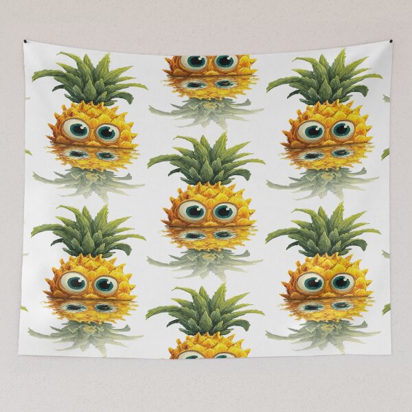 Item preview, Pineapple Big Eyes Water Reflection Design designed and sold by RichardRags.