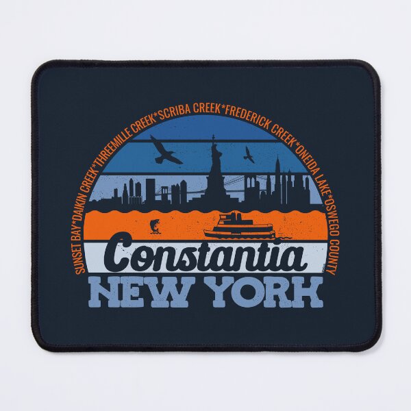 Item preview, Constantia New York Sunset Retro Vintage Local Pride Logo designed and sold by CRHPOD20.