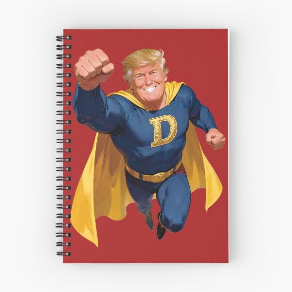 Item preview, A caricature of Donald Trump as a superhero! designed and sold by Alan-David.