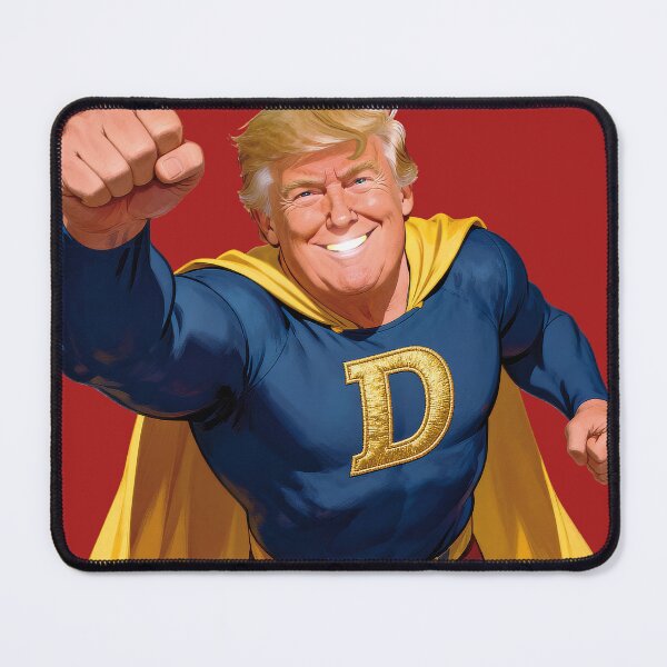 Item preview, A caricature of Donald Trump as a superhero! designed and sold by Alan-David.