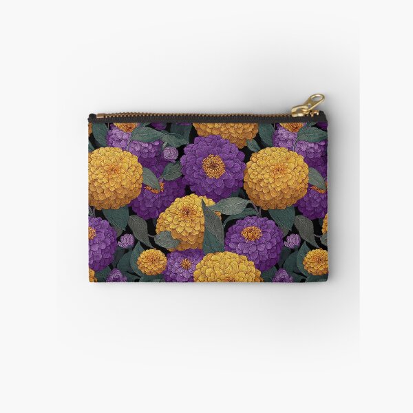 Item preview, Minimalistic Zinnia Flower  - Botanical Garden Pattern - Retirement Gifts designed and sold by RoyalStarsPatts.