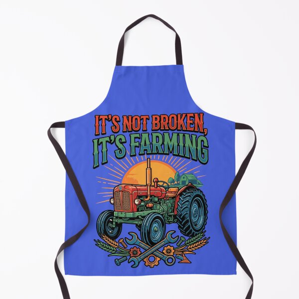 Item preview, Vintage Tractor Farm Machine T-Shirt – Funny Farmer Life Retro Agriculture Design designed and sold by Mahilis.