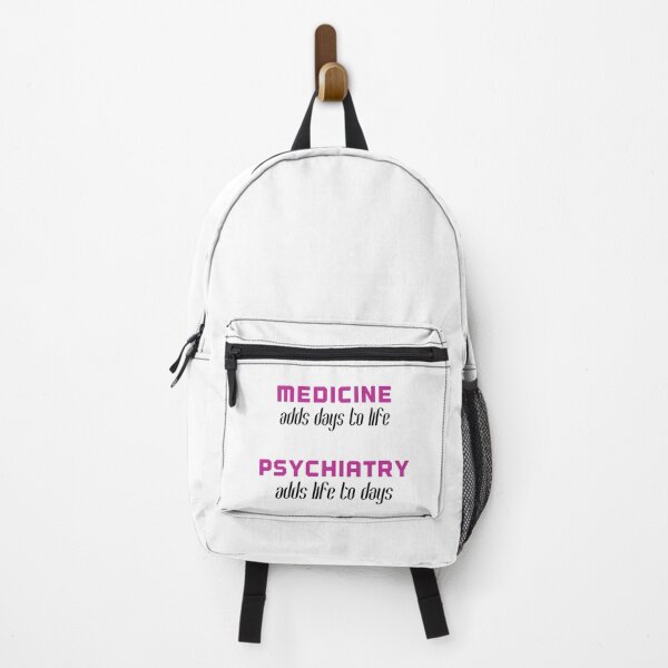 Item preview, Medicine adds days to life, psychiatry adds life to days designed and sold by Tamm-art.