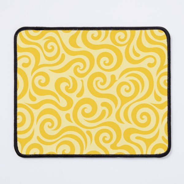 Item preview, swirl pattern in yellow designed and sold by RishabhArts1.