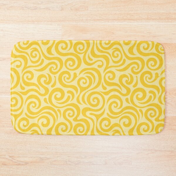 Item preview, swirl pattern in yellow designed and sold by RishabhArts1.