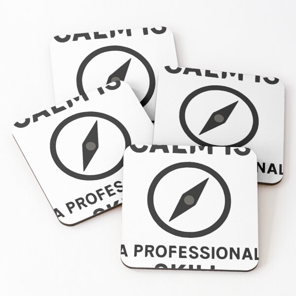 Item preview, Calm Is a Professional Skill  designed and sold by HBRTKLY.