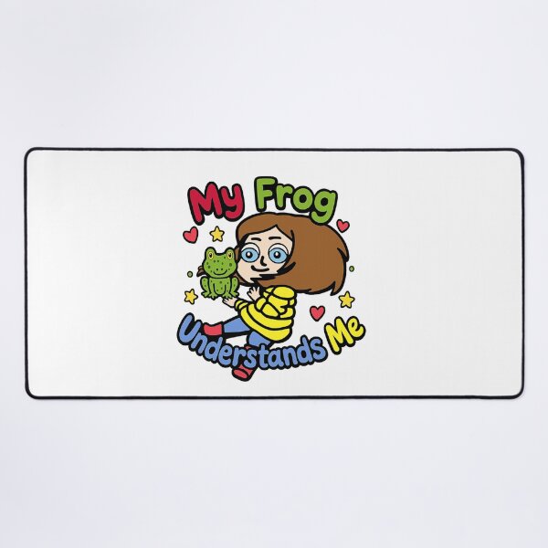 Item preview, Girl and Frog designed and sold by Mother Daughter Drawings .