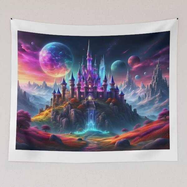 Item preview, Celestial Kingdom: Spire of the Cosmic Moons designed and sold by SolenLumens.