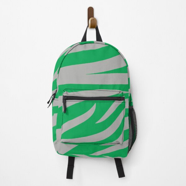 Item preview, Modern Graphic Zebra Print Pattern | Green & Gray designed and sold by Frohyou.