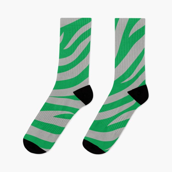 Item preview, Modern Graphic Zebra Print Pattern | Green & Gray designed and sold by Frohyou.