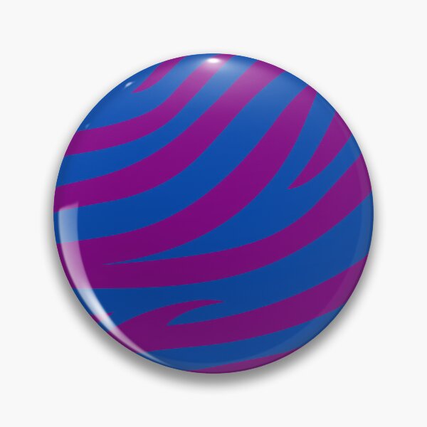 Item preview, Modern Graphic Zebra Print Pattern | Blue & Purple designed and sold by Frohyou.