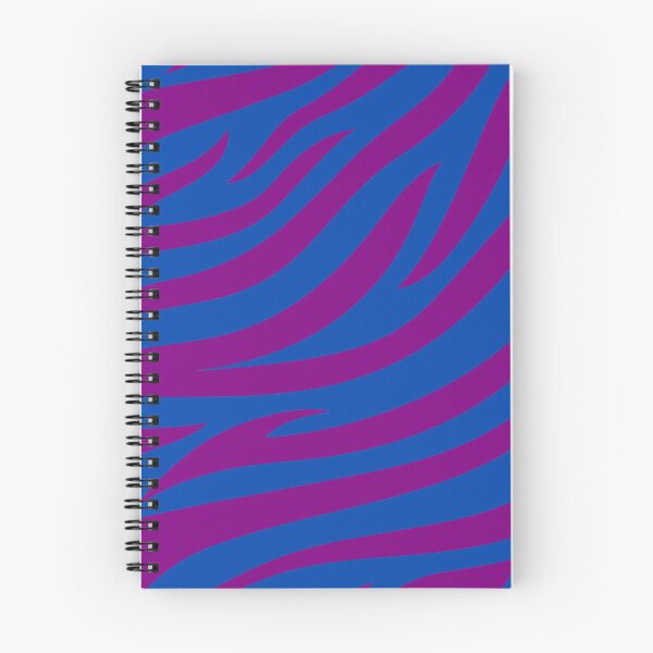 Item preview, Modern Graphic Zebra Print Pattern | Blue & Purple designed and sold by Frohyou.
