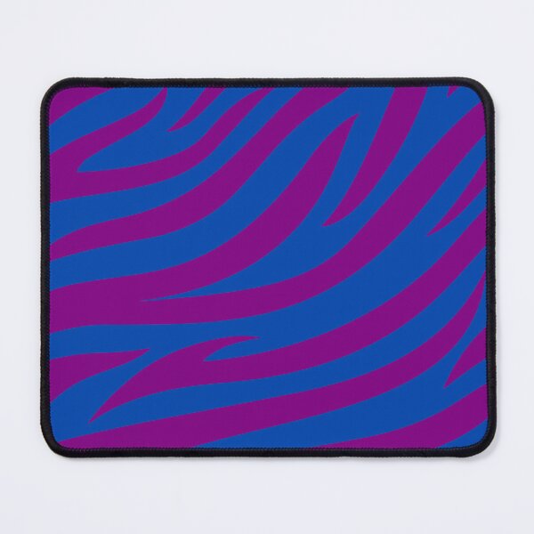 Item preview, Modern Graphic Zebra Print Pattern | Blue & Purple designed and sold by Frohyou.