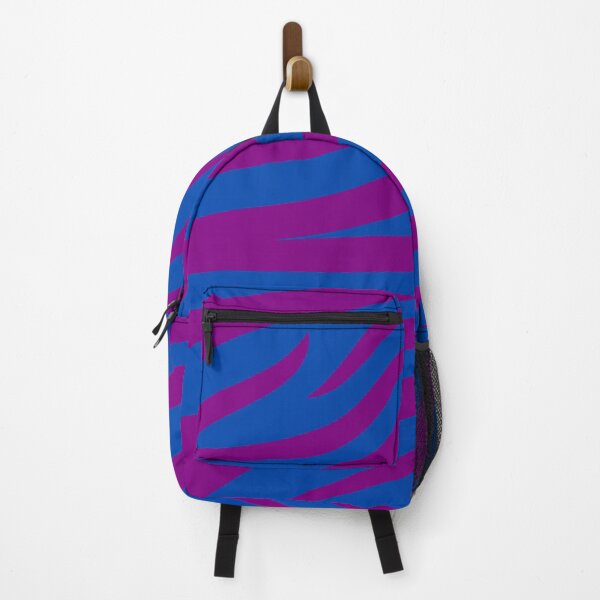 Item preview, Modern Graphic Zebra Print Pattern | Blue & Purple designed and sold by Frohyou.