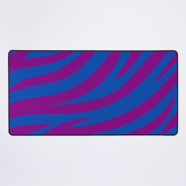 Item preview, Modern Graphic Zebra Print Pattern | Blue & Purple designed and sold by Frohyou.