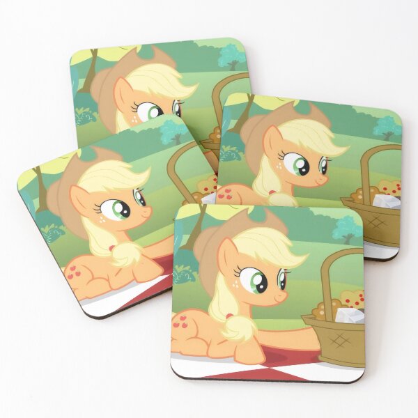Item preview, Country Farm Picnic - Cute Orange Pony & Picnic Basket Illustration designed and sold by Billy Morfo™.