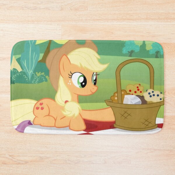 Item preview, Country Farm Picnic - Cute Orange Pony & Picnic Basket Illustration designed and sold by Billy Morfo™.