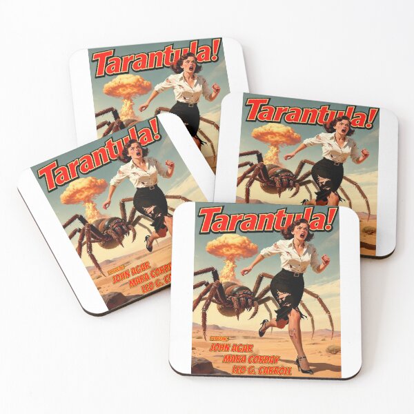Item preview, Tarantula! Retro Sci-Fi Movie Poster designed and sold by retro-rockets.