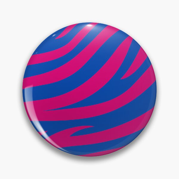 Item preview, Modern Graphic Zebra Print Pattern | Blue & Pink designed and sold by Frohyou.