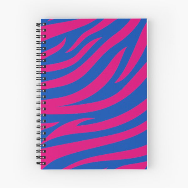 Item preview, Modern Graphic Zebra Print Pattern | Blue & Pink designed and sold by Frohyou.