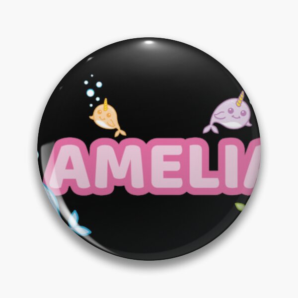 Item preview, Personalised Amelia Narwhal Sea Unicorn Design designed and sold by comeoutlunita.