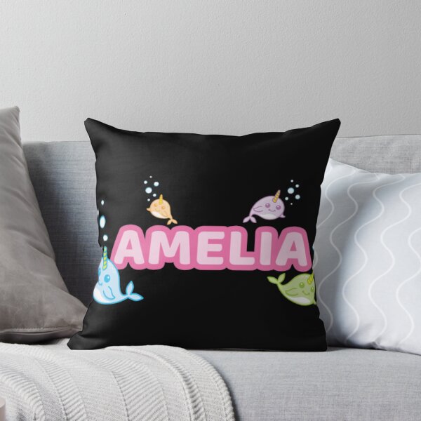 Item preview, Personalised Amelia Narwhal Sea Unicorn Design designed and sold by comeoutlunita.