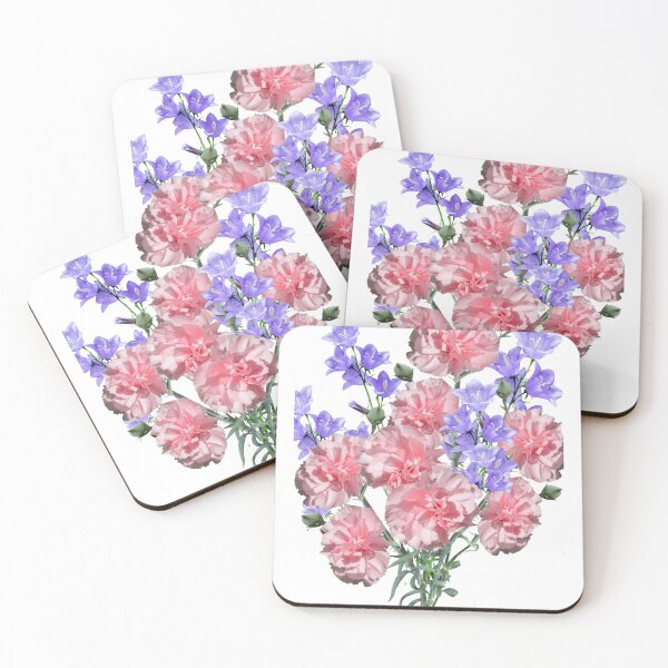 Item preview, vintage floral bouquet watercolor art designed and sold by introvertarts.