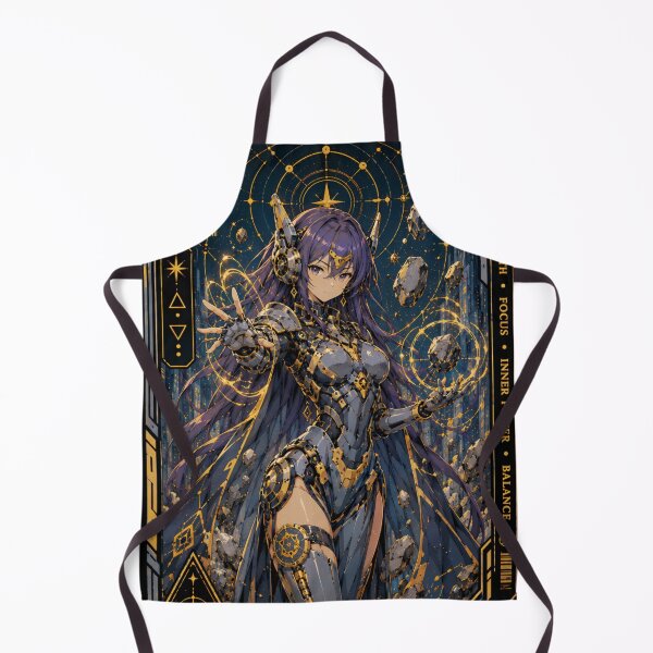 Item preview, Tarot Card The Strength – Cyberpunk Anime Mecha Girl designed and sold by Apocalyptic Art Studio.