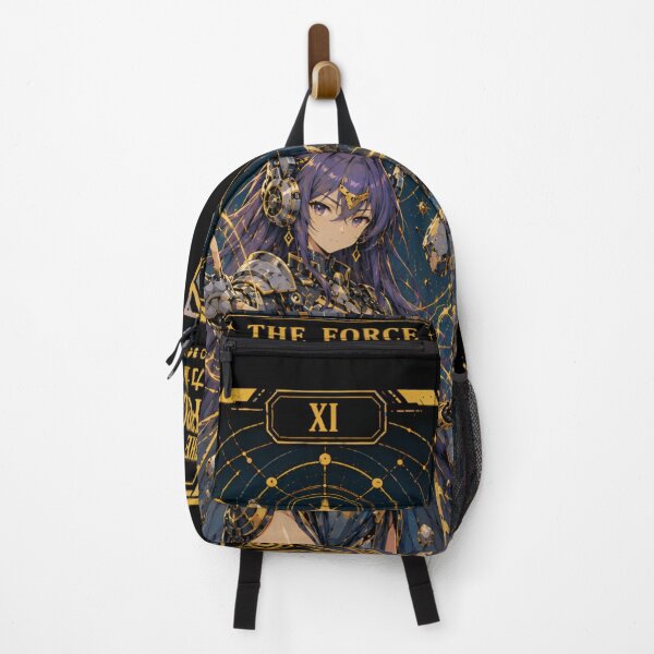 Item preview, Tarot Card The Strength – Cyberpunk Anime Mecha Girl designed and sold by Apocalyptic Art Studio.