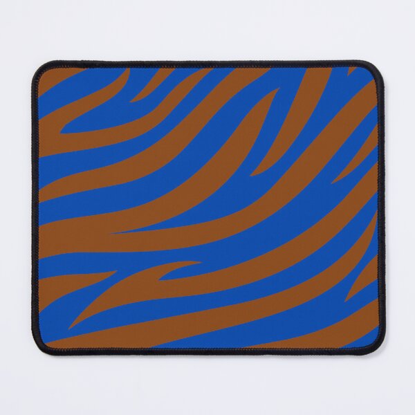 Item preview, Modern Graphic Zebra Print Pattern | Blue & Brown designed and sold by Frohyou.