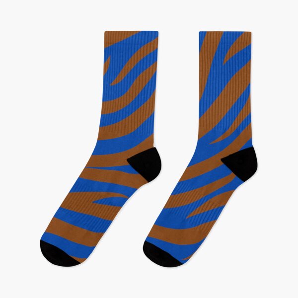 Item preview, Modern Graphic Zebra Print Pattern | Blue & Brown designed and sold by Frohyou.