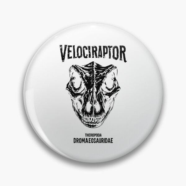 Item preview, Copy of Velociraptor Skull - Vintage Linocut Paleontology Raptor designed and sold by cyareq.