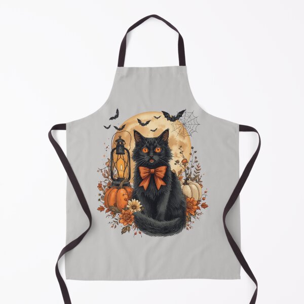 Item preview, SPOOKY BLACK CAT designed and sold by BKDIGITALSHOP.