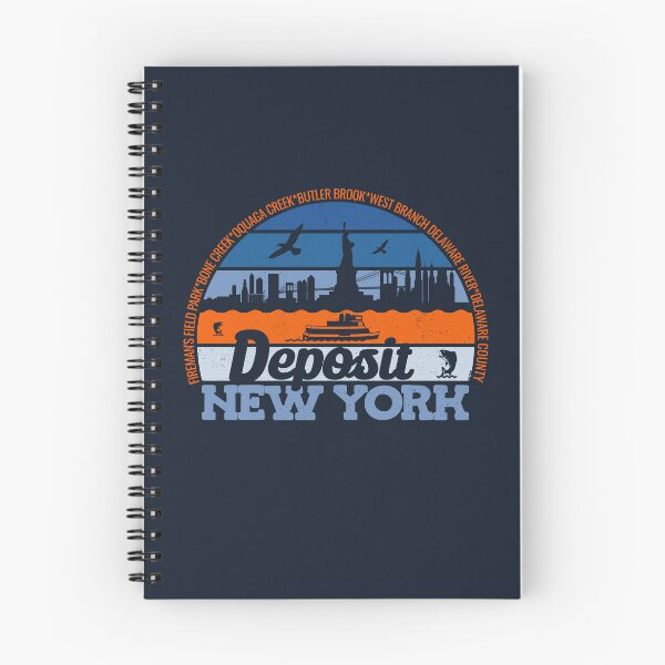 Item preview, Deposit New York Sunset Retro Vintage Local Pride Logo designed and sold by CRHPOD20.