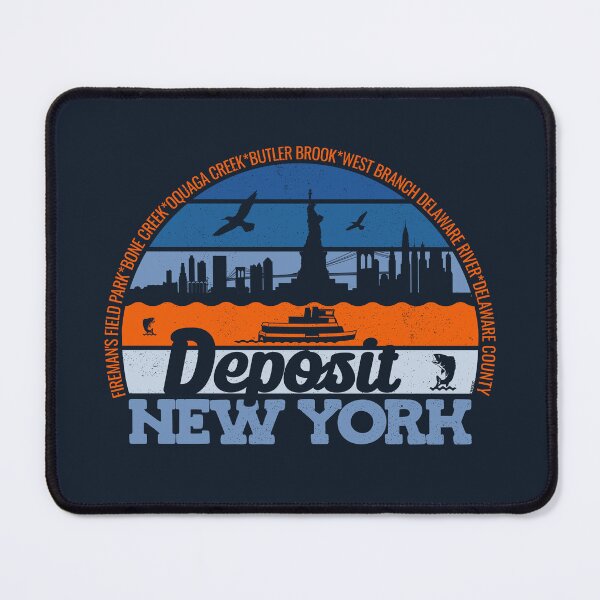 Item preview, Deposit New York Sunset Retro Vintage Local Pride Logo designed and sold by CRHPOD20.