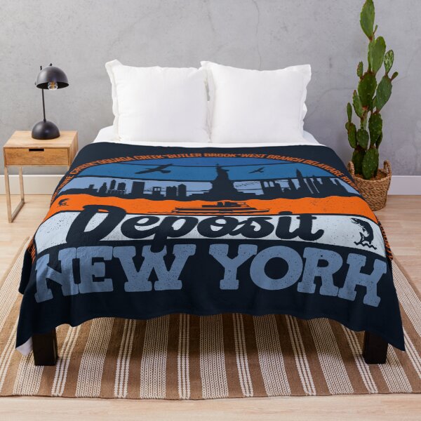 Item preview, Deposit New York Sunset Retro Vintage Local Pride Logo designed and sold by CRHPOD20.