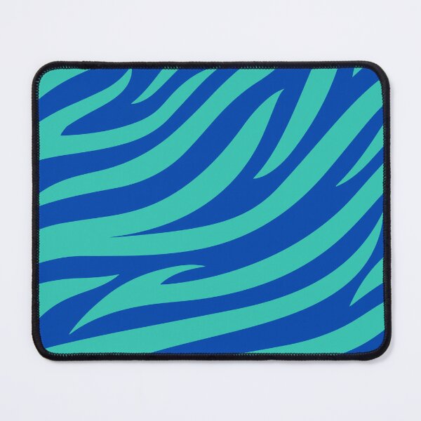 Item preview, Modern Graphic Zebra Print Pattern | Blue & Teal designed and sold by Frohyou.