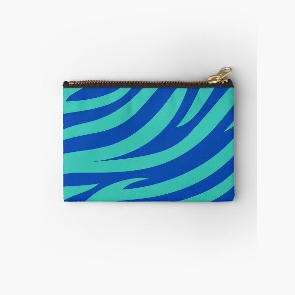Item preview, Modern Graphic Zebra Print Pattern | Blue & Teal designed and sold by Frohyou.