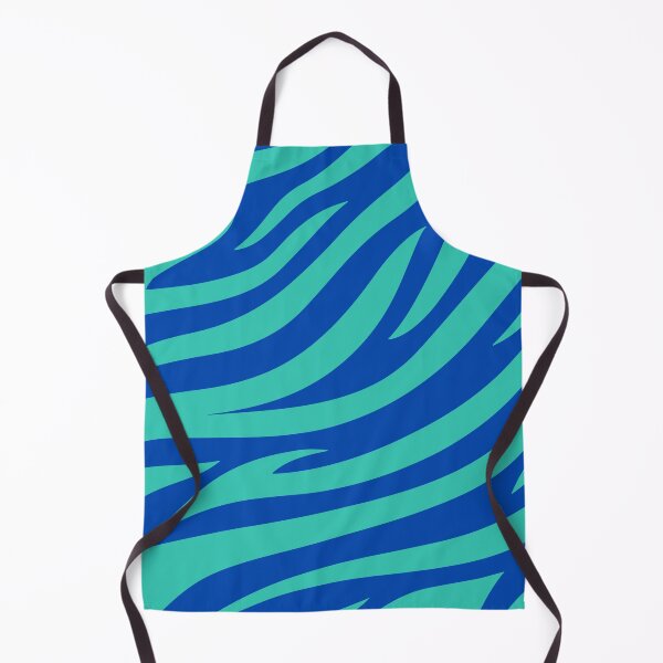 Item preview, Modern Graphic Zebra Print Pattern | Blue & Teal designed and sold by Frohyou.