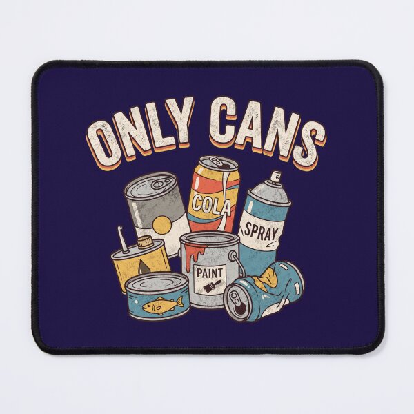 Item preview, Only Cans Funny Vintage designed and sold by Milasneeze.