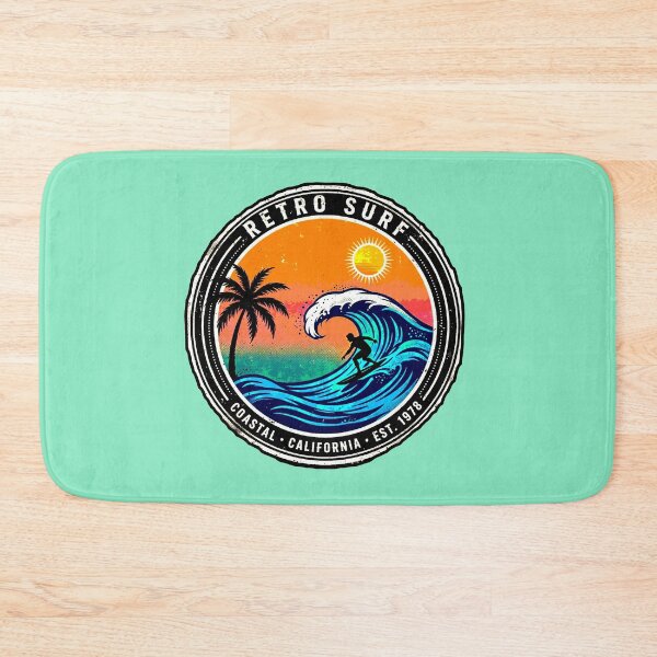 Item preview, Retro Surf | Circular Surfer Sunset Design designed and sold by AstronautMerch.