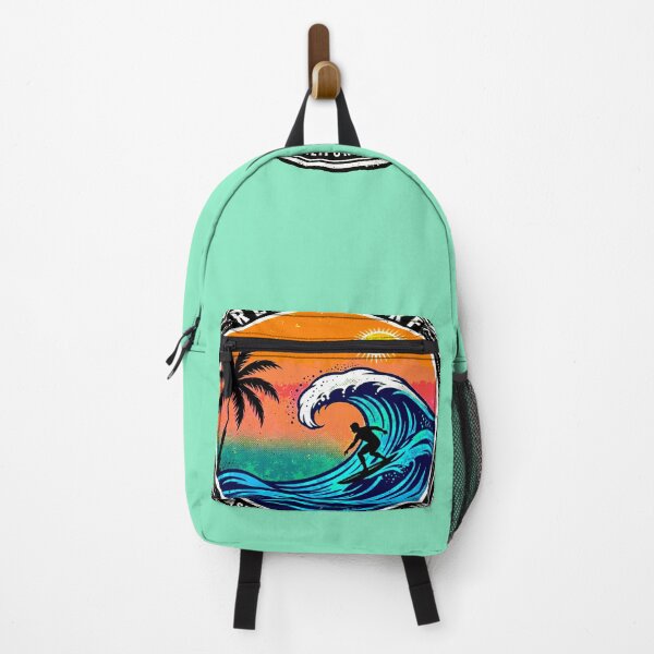 Item preview, Retro Surf | Circular Surfer Sunset Design designed and sold by AstronautMerch.